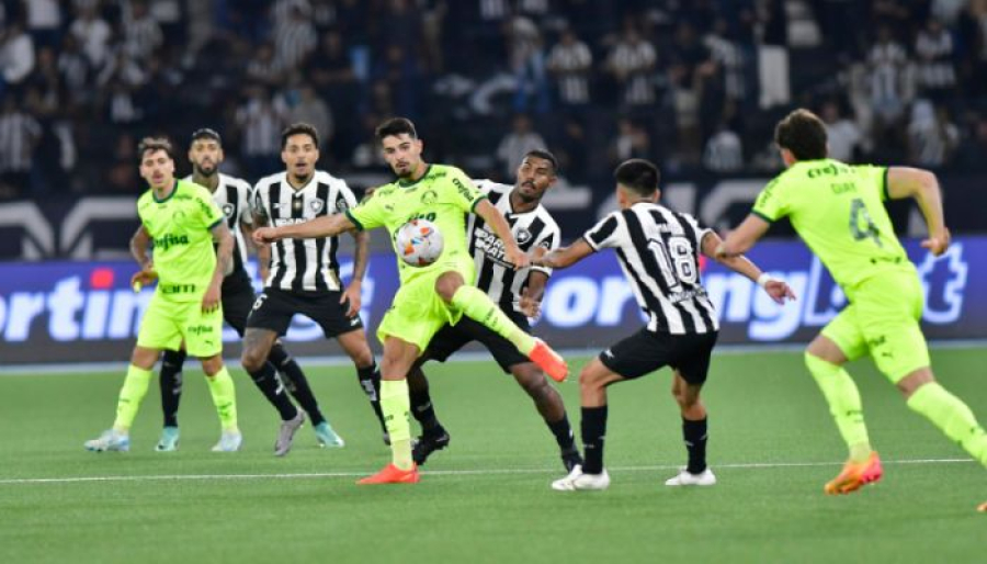 Chances de título do Botafogo no Brasileiro despencam após Palmeiras assumir a liderança