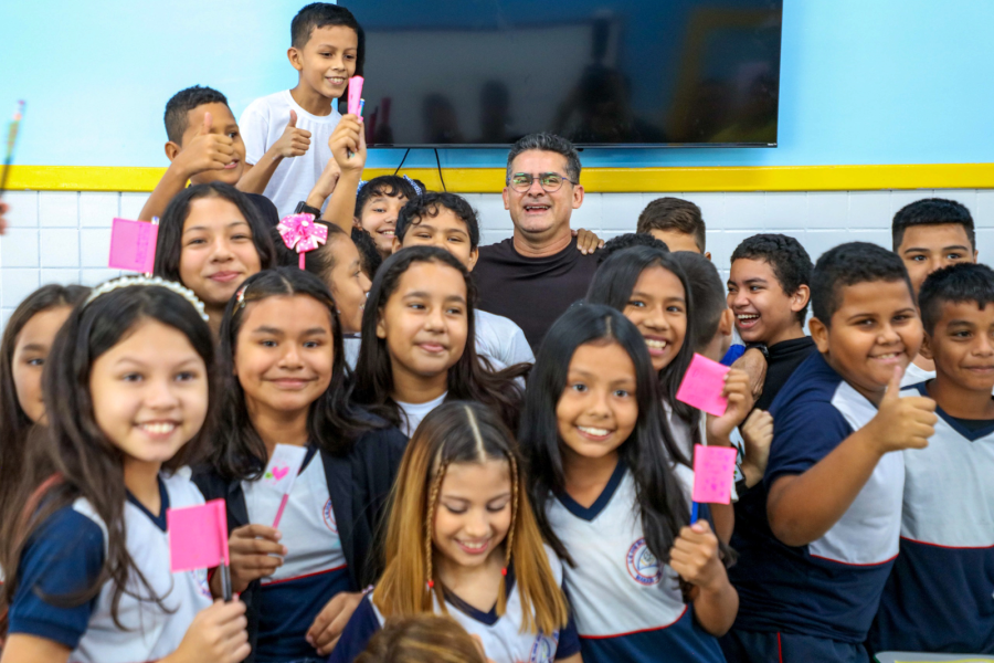 Manaus é referência em educação no país com novas escolas, abertura de mais vagas e atenção a educação especial